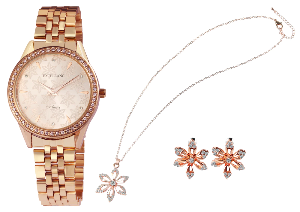 Darilni set za ženske Rožnati cvetni sijaj