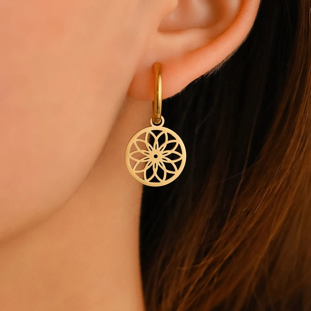 uhani iz nerjavečega jekla