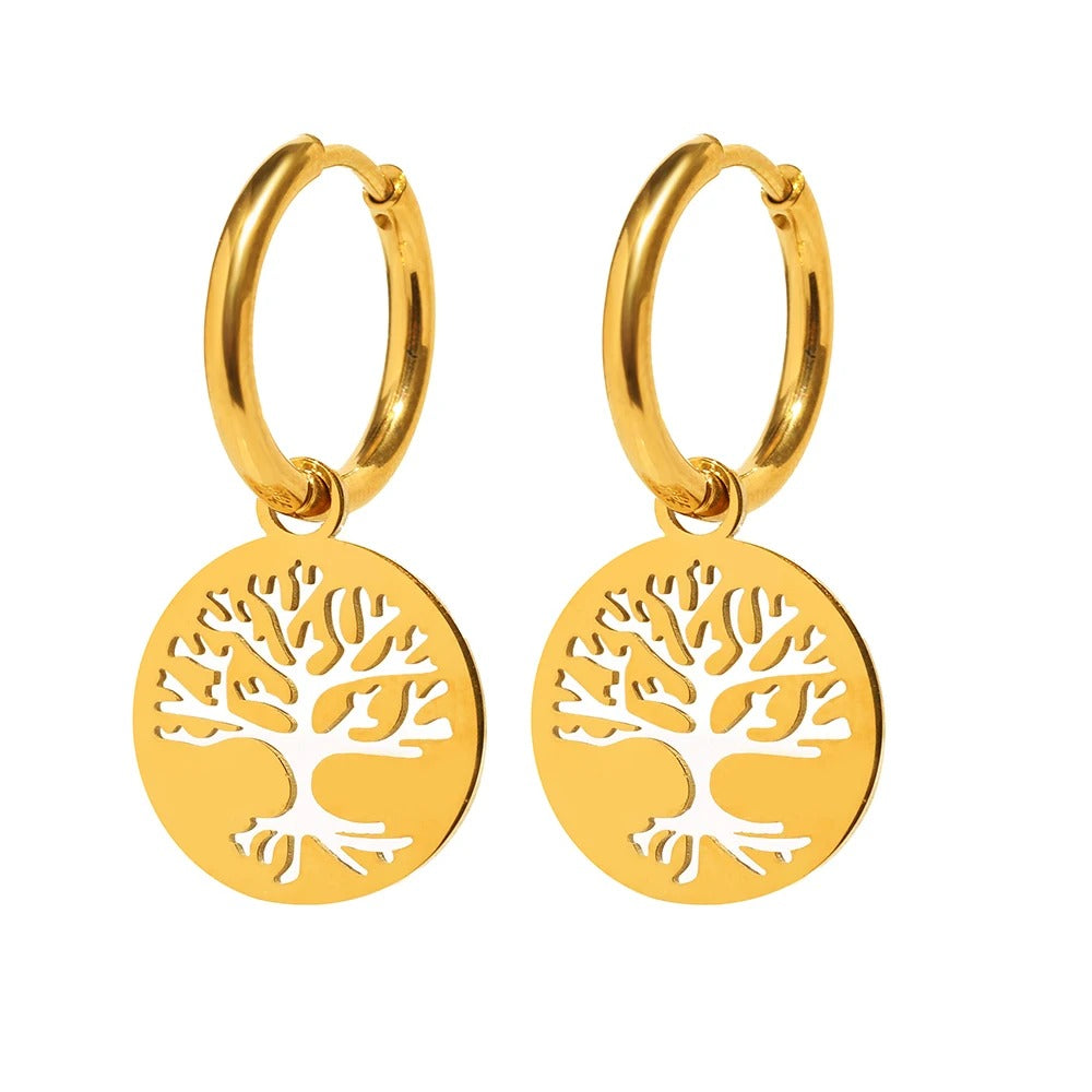 uhani iz nerjavečega jekla