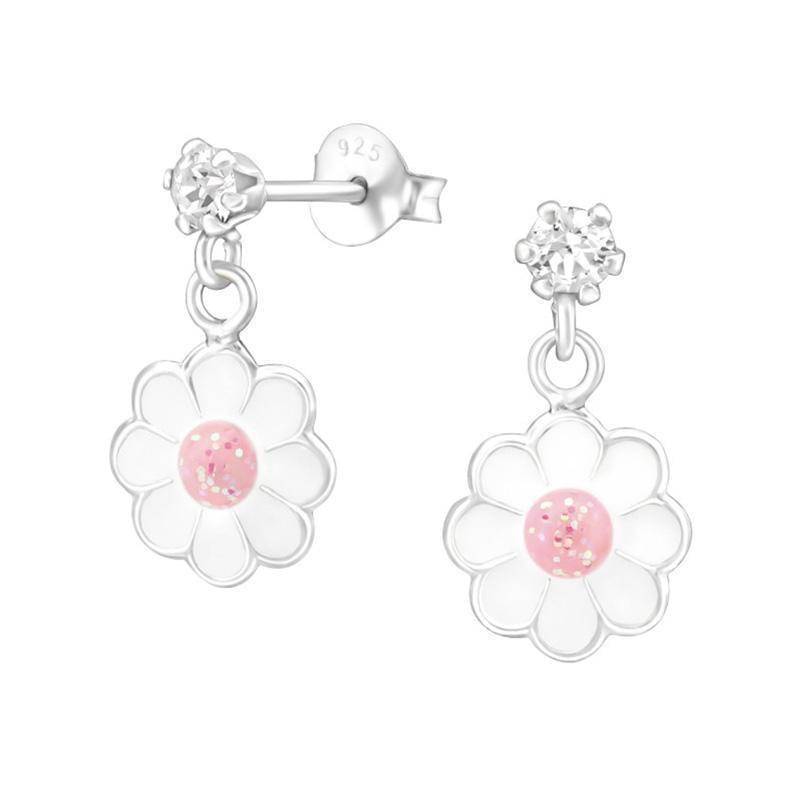 Srebrni uhani Daisy