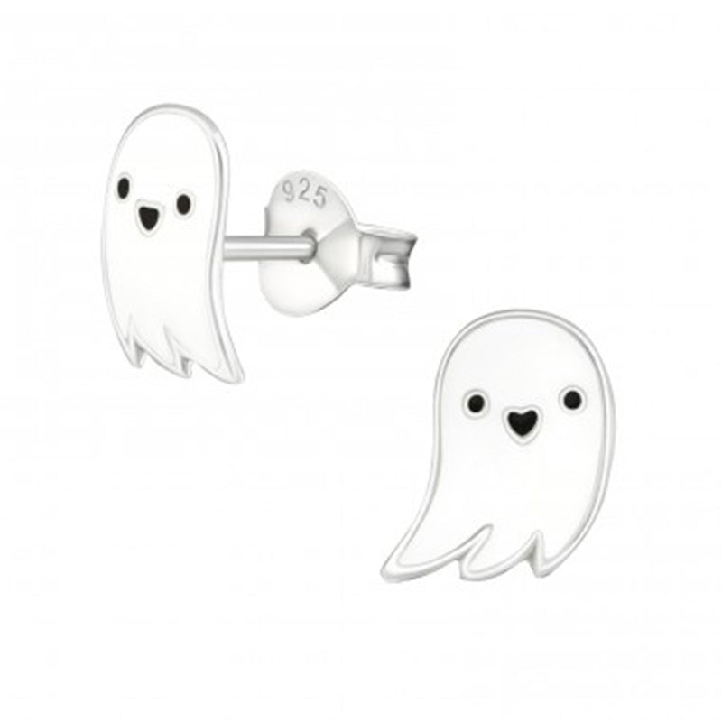 Set 4 parov Srebrnih uhanov Halloween
