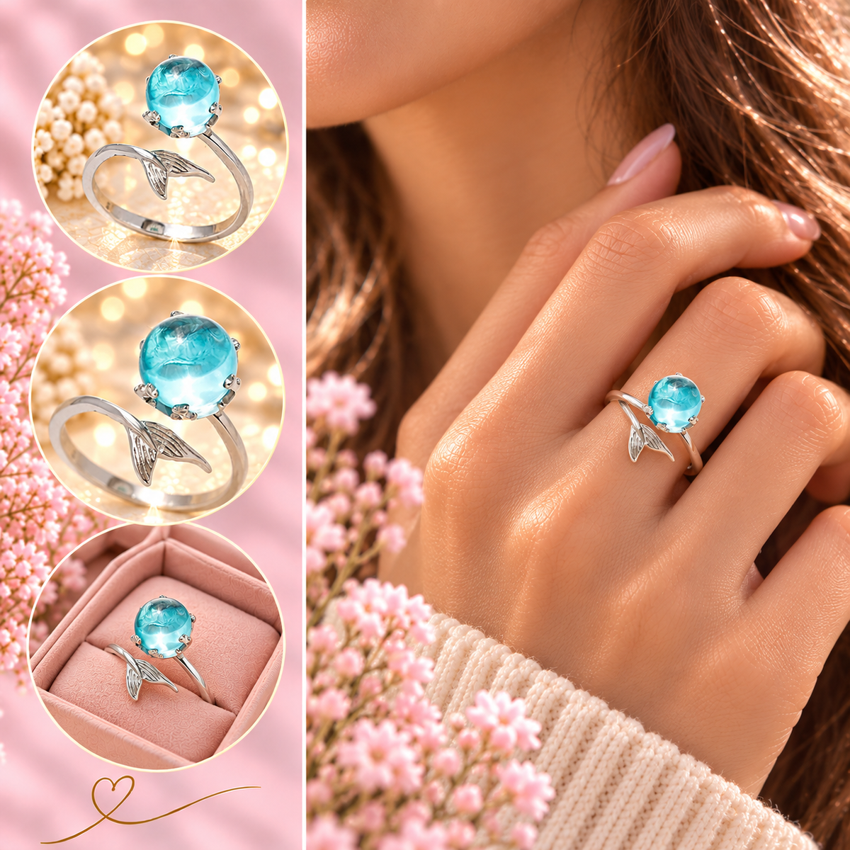Ring Spiegel der Tiefen