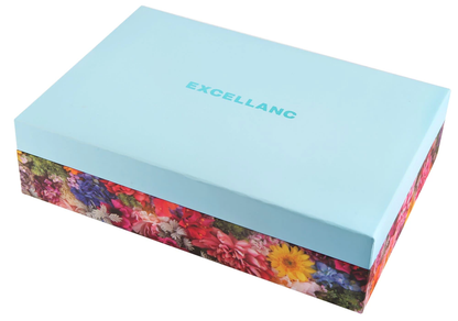 Darilni set za ženske Srebrni Cvetni Sijaj