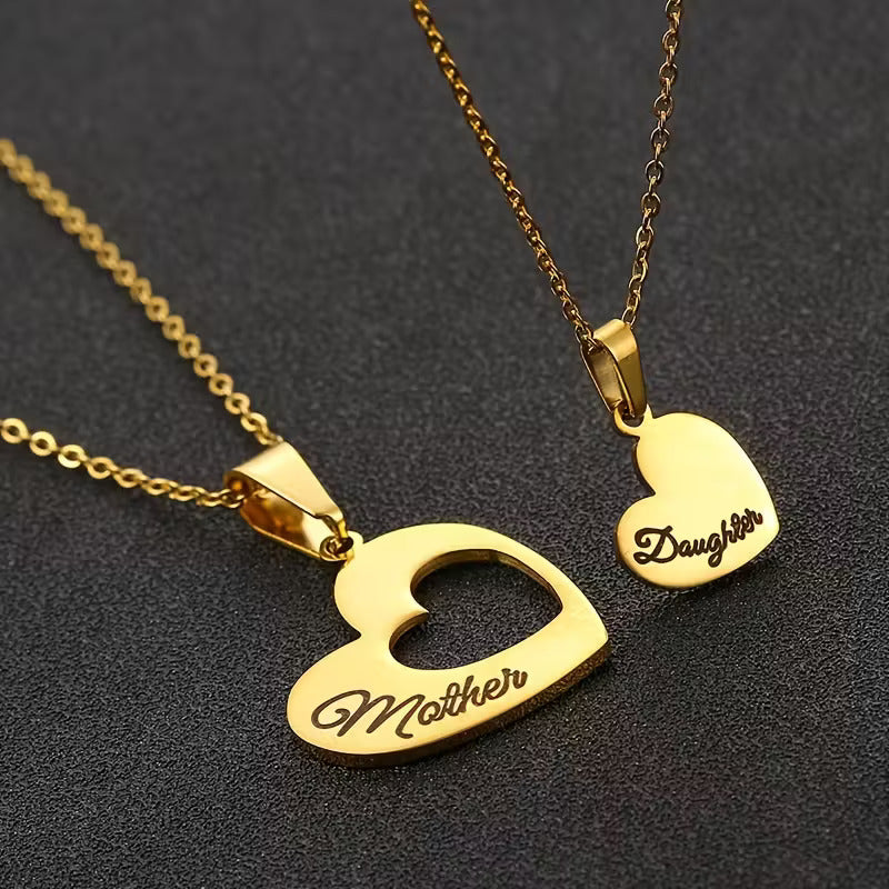 Verižica iz Nerjavečega jekla Mama in Hči