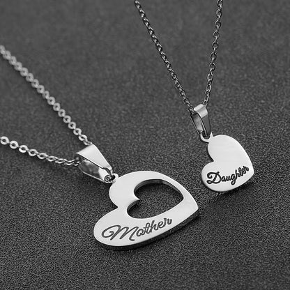 Verižica iz Nerjavečega jekla Mama in Hči