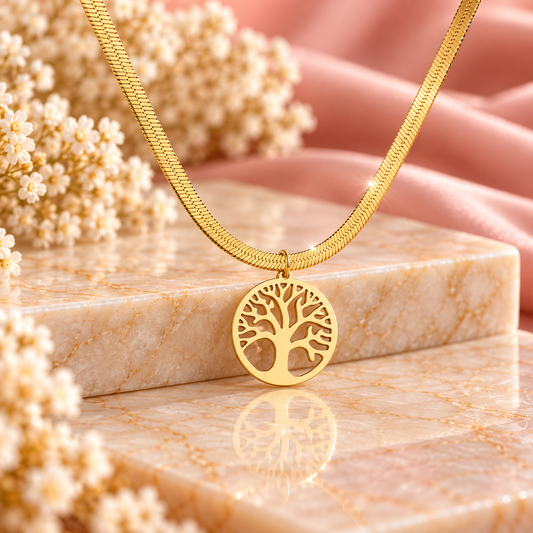 Lančić od nehrđajućeg čelika Tree of life Premium