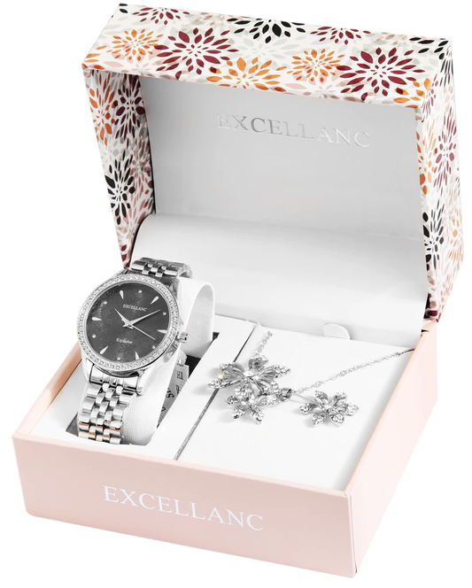 Darilni set za ženske Rožnati cvetni sijaj