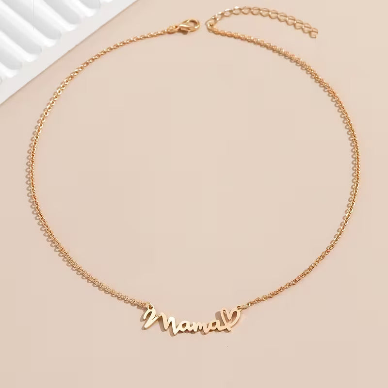 Verižica iz Nerjavečega jekla Mama z ljubeznijo