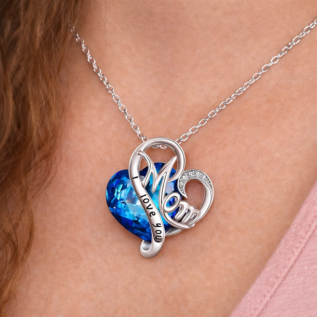 Verižica Srce za mamo