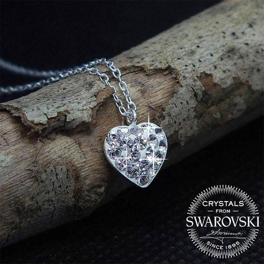 Stříbrný řetízek Swarovski "Love" 