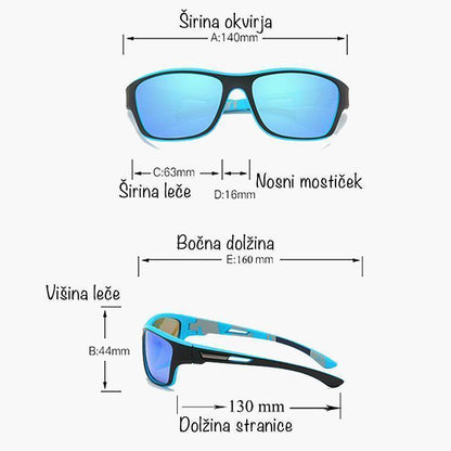 unisex športna sončna očala  